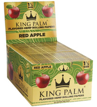 King Palm Flavored Hemp Papers | 40pc | 1 1/4 | 50pk Display