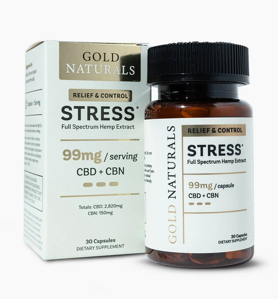 Gold Naturals Stress Relief Soft Gels