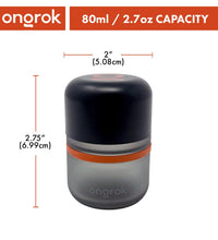 Ongrok 80ml Child Resistant Jar | 6 Pack