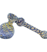 LA Pipes Full Rake Fumed Hammer Bubbler Pipe 6"