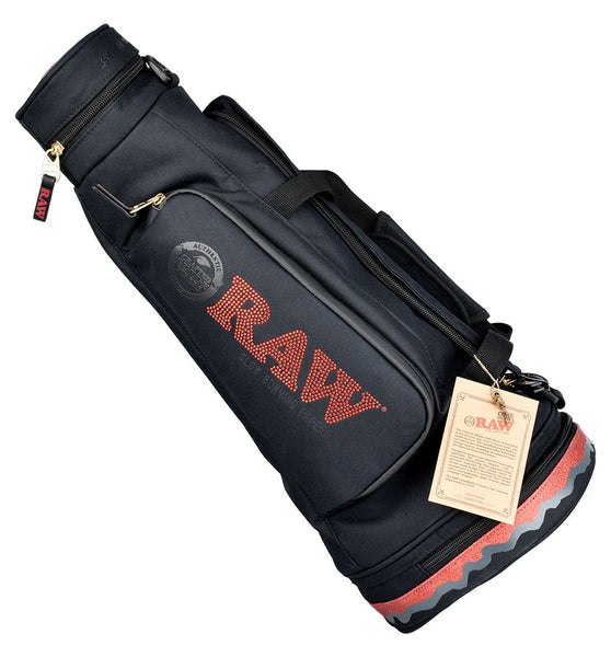 RAW Multi-compartment Cone Duffel Bag - 21"x9" / Black