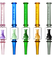 Pulsar Beaker Perc Dab Straw - 6.5" / Colors Vary