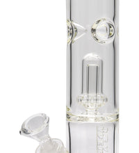 LA Pipes Thick Glass Straight Showerhead Perc Bong