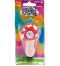 Wacky Bowlz Mushroom Ceramic Pipe | 3.5"