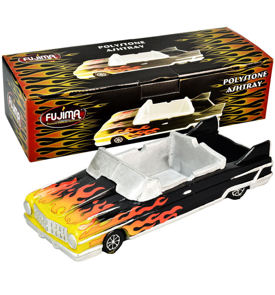 Fujima Lowrider Flame Car Ashtray - 9.5"