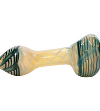 LA Pipes Twisty Cane Spoon Glass Pipe (Various Colors)