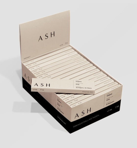 ASH Rolling Papers | King | Organic | Box