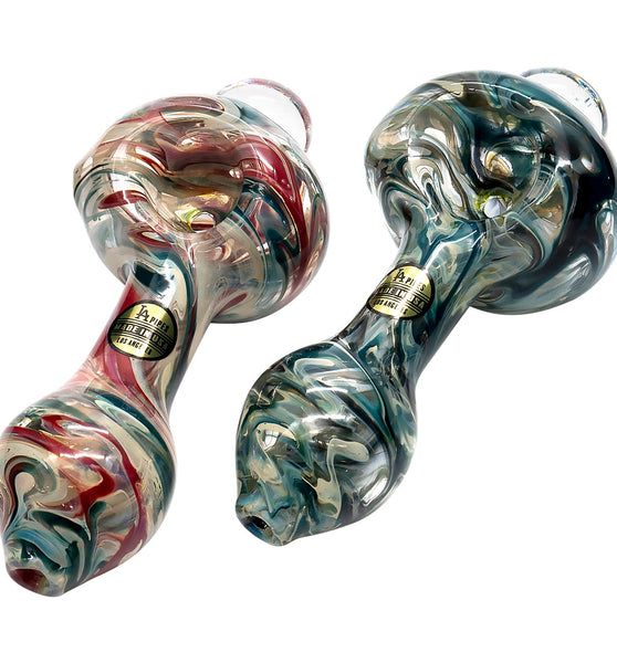 LA Pipes "Primordial Ooze" Glass Spoon Pipe