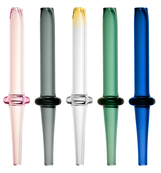 Glass Vapor Straw - 5" / Colors Vary