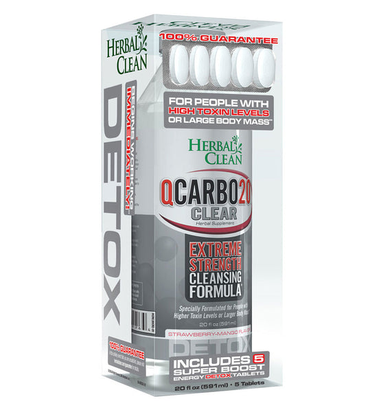 Herbal Clean QCarbo20 Clear | 20oz