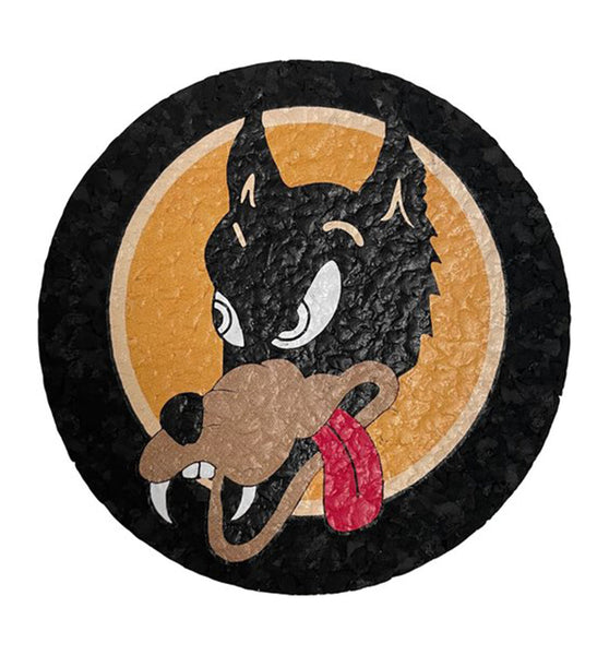 East Coasters Jerry Garcia Wolf Coaster 6 inch Dab Mat