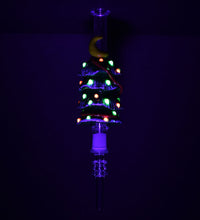 Christmas Tree Vapor Vessel w/ Quartz Tip - 7" / 10mm F