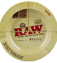 Raw Round Metal Ashtray - 5.5"