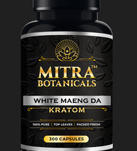 Mitra Botanicals White Maeng Da – Kratom (300 Capsules)