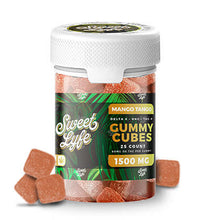 Vegan Gummies 1500MG D8+HHC+THCP - Bag - Mango Tango