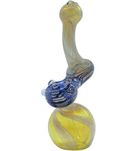 LA Pipes "Rake Bubb" Fumed Sherlock Bubbler Pipe (Various Colors)