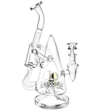 Lookah Glass Pyramid Recycler Water Pipe | 11" | 14mm F