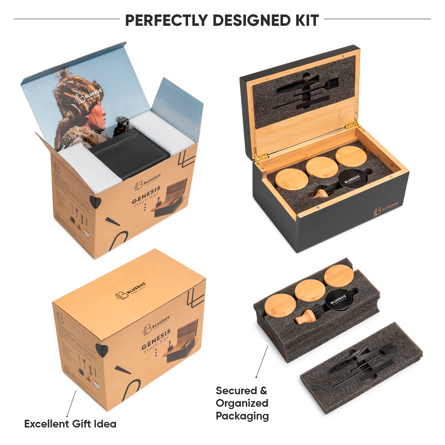 GENESIS 1.0 Storage Stash Box with Lock