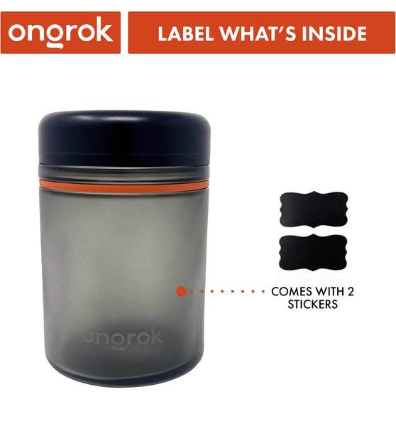 Ongrok 1000ml Child Resistant Storage Jar, 1 pack