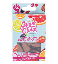 Sugar Cloud Sweet Scents Backflow Incense Cones