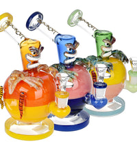 Lookah Glass Evil Apple Water Pipe - 8"