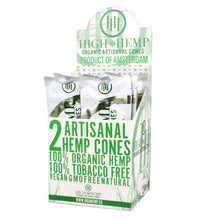 High Hemp Organic Artisanal Cones - 2pk 15pcs