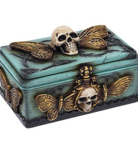 Fujima Death's Head Moth Sarcophagus Resin Stash Box - 5.5"x 4"