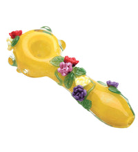 Empire Glassworks Spoon Pipe - 4" / Sunshine Garden / Small