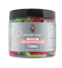 Golden Goat CBD Gummies 1500MG Watermelon Slices