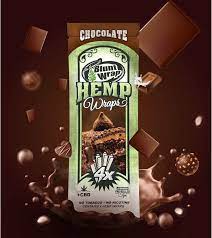Orginal Blunt Wrap Hemp Wraps Chocolate-BOX/DISPLAY