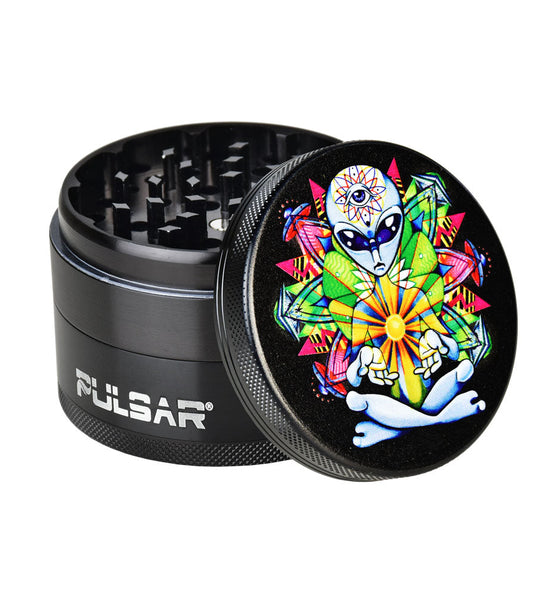 Pulsar Artist Series Metal Grinder | Amberly Downs Psychedelic Alien