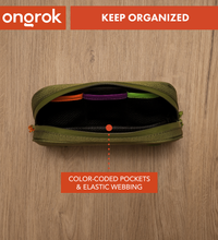 Ongrok Carbon-lined Wallets with Combination Lock V 2.0 | 3" Sizes (Small, Medium, Large)