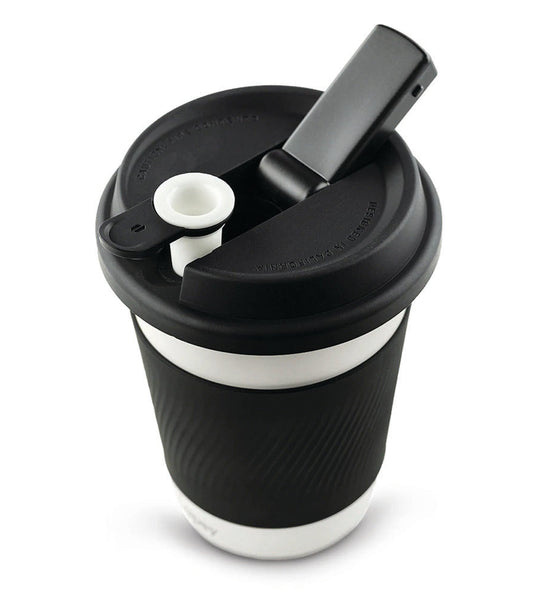 Puffco Cupsy Coffee Cup Water Pipe - 5" / Black