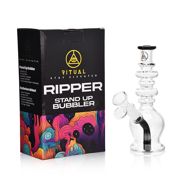 Ritual Smoke - Ripper Bubbler - Black