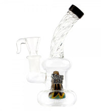 Thug Life | 6" Bubbler Shaped Rasta Water Pipe