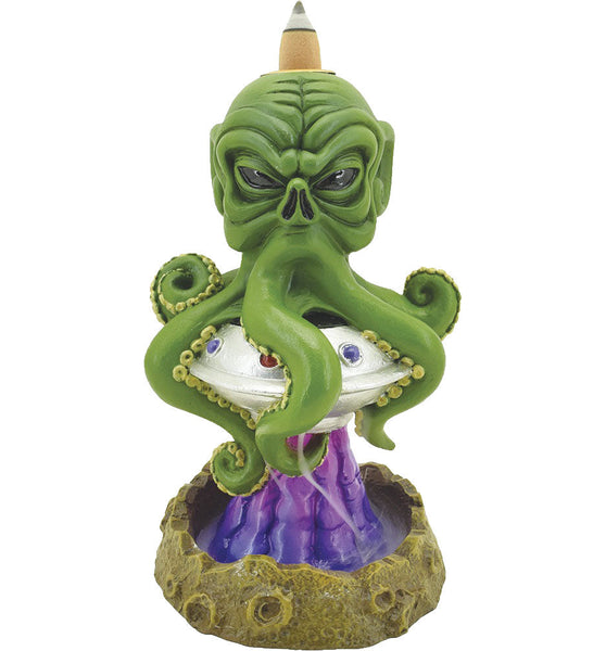 Fujima Octopus UFO Backflow Incense Burner - 6.25"