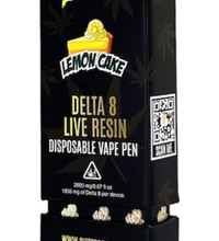 Butter OG Delta 8 Live Resin Disposable Vape 2G - Lemon Cake (Indica)