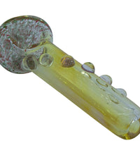 LA Pipes "Razorback" Silver Fumed Mini Spoon (Various Colors)