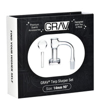 GRAV Slurper Bucket Quartz Banger Set | 3pc | 14mm M