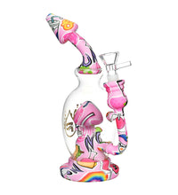 Pulsar Shroom Celebration Water Pipe | 8" | 14mm F