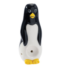 Wacky Bowlz Penguin Ceramic Pipe - 4"