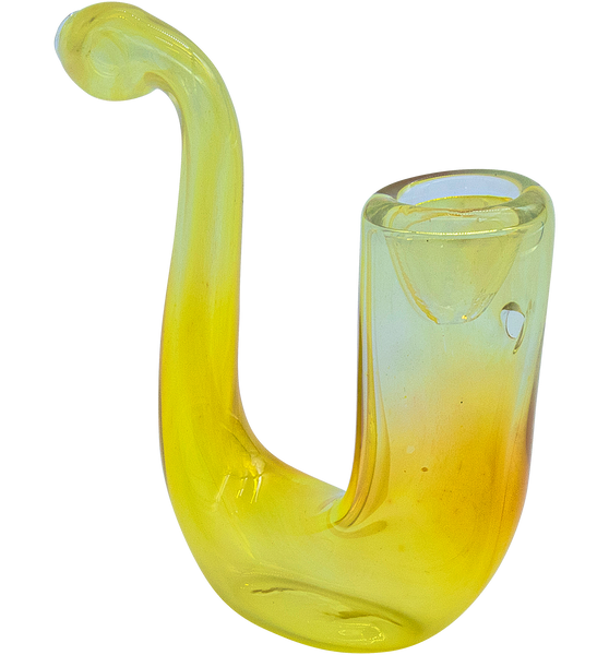 LA Pipes "Calabash" Fumed Glass Sherlock