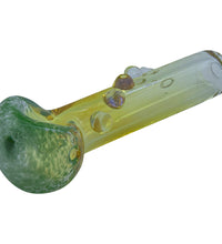 LA Pipes "Razorback" Silver Fumed Mini Spoon (Various Colors)