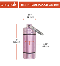 Ongrok Small Storage Keychain