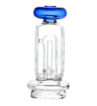 Pulsar 420 Timepiece Bubbler Attachment For Puffco Peak / Pro - 4.25" / Blue