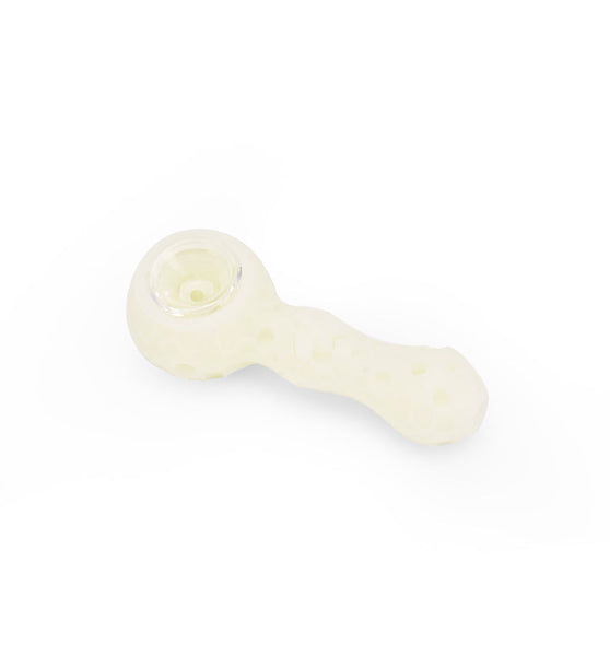 Ritual - 4'' Silicone Spoon Pipe - UV Titanium White