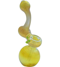 LA Pipes "Silver Sherlock" Fumed Sherlock Bubbler Pipe (Various Colors)