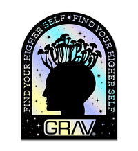 GRAV® Hologram Sticker - Pack of 5