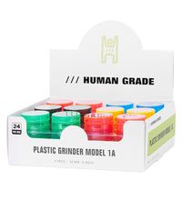 Human Grade Plastic 2" Grinder 24 pcs