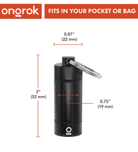 Ongrok Small Storage Keychain